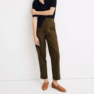 Madewell Olive Ankle Pants